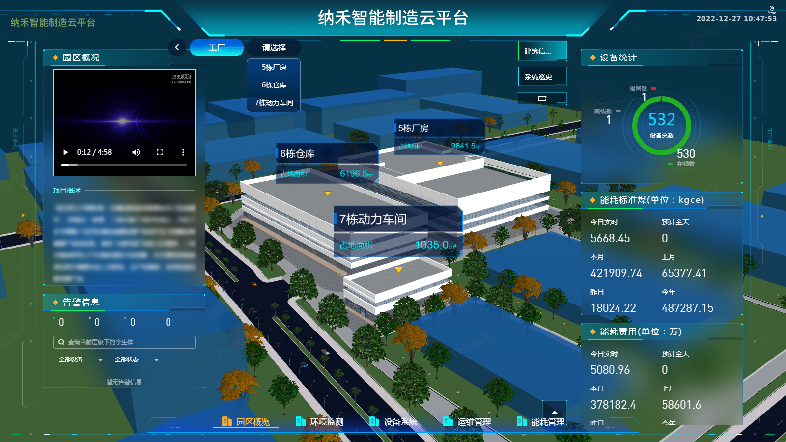 厂务智能管理平台概览